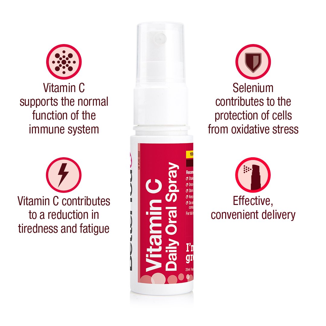 Better You C-vítamín munnúði 50 ml. #32 skammtar (1)