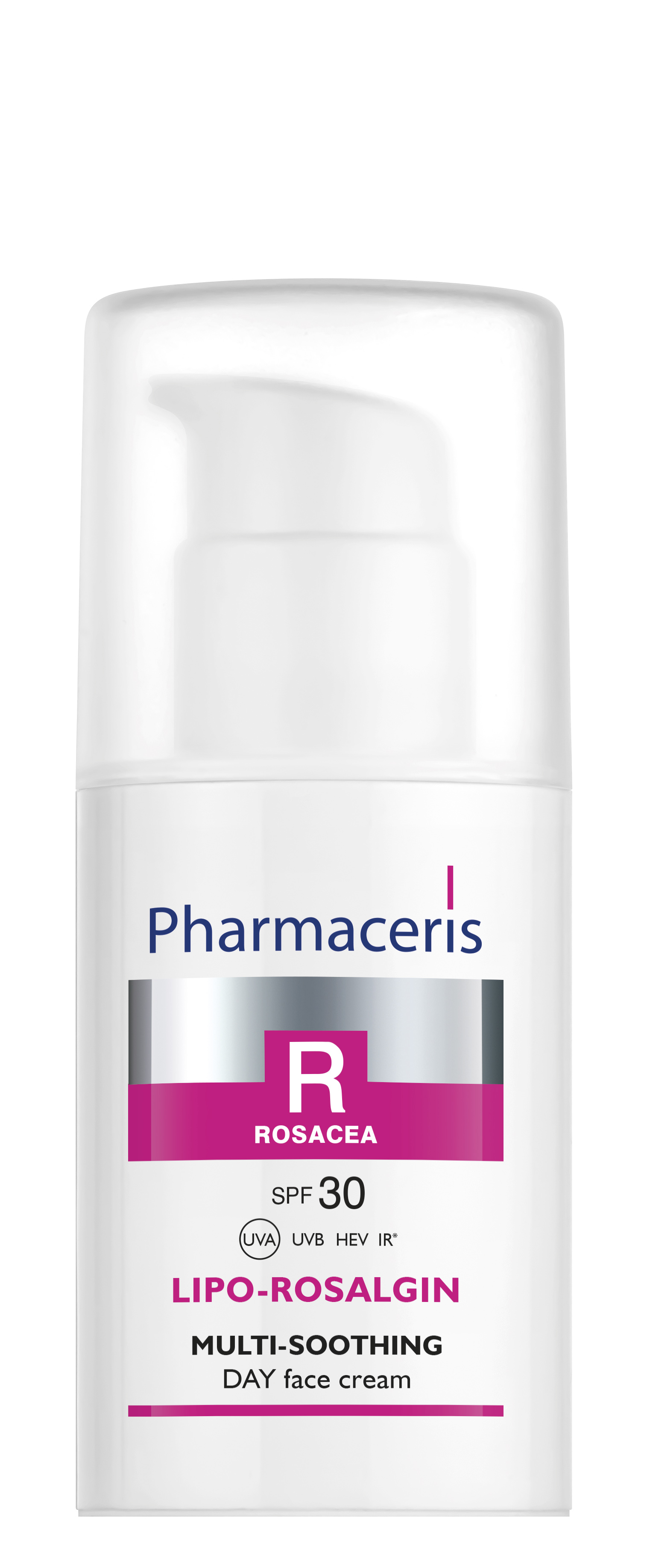 Pharmaceris R, Lipo-Rosalgin dagkrem gegn rósroða SPF30 30 ml.