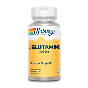 Solaray L-Glutamine 500mg, 50 hylki