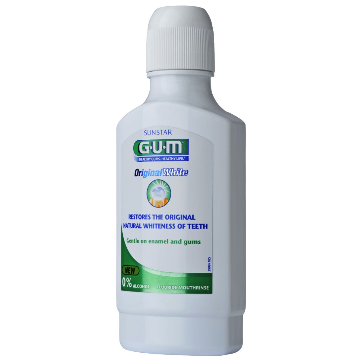 GUM Original White munnskol 500 ml.