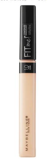 Maybelline Fit Me hyljari #10 Nude