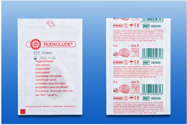 Rudaclude augnpúði með plástri, barna  1 stk. #small (1)