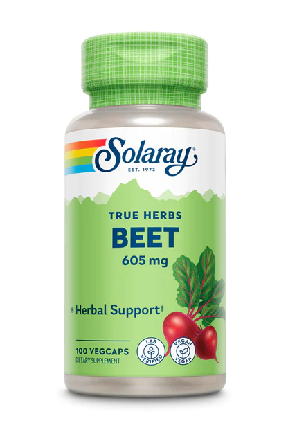 Solaray Beet rauðrófur 605mg, 100 hylki