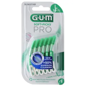 GUM Soft Picks PRO tannstönglar Large, 30 stk