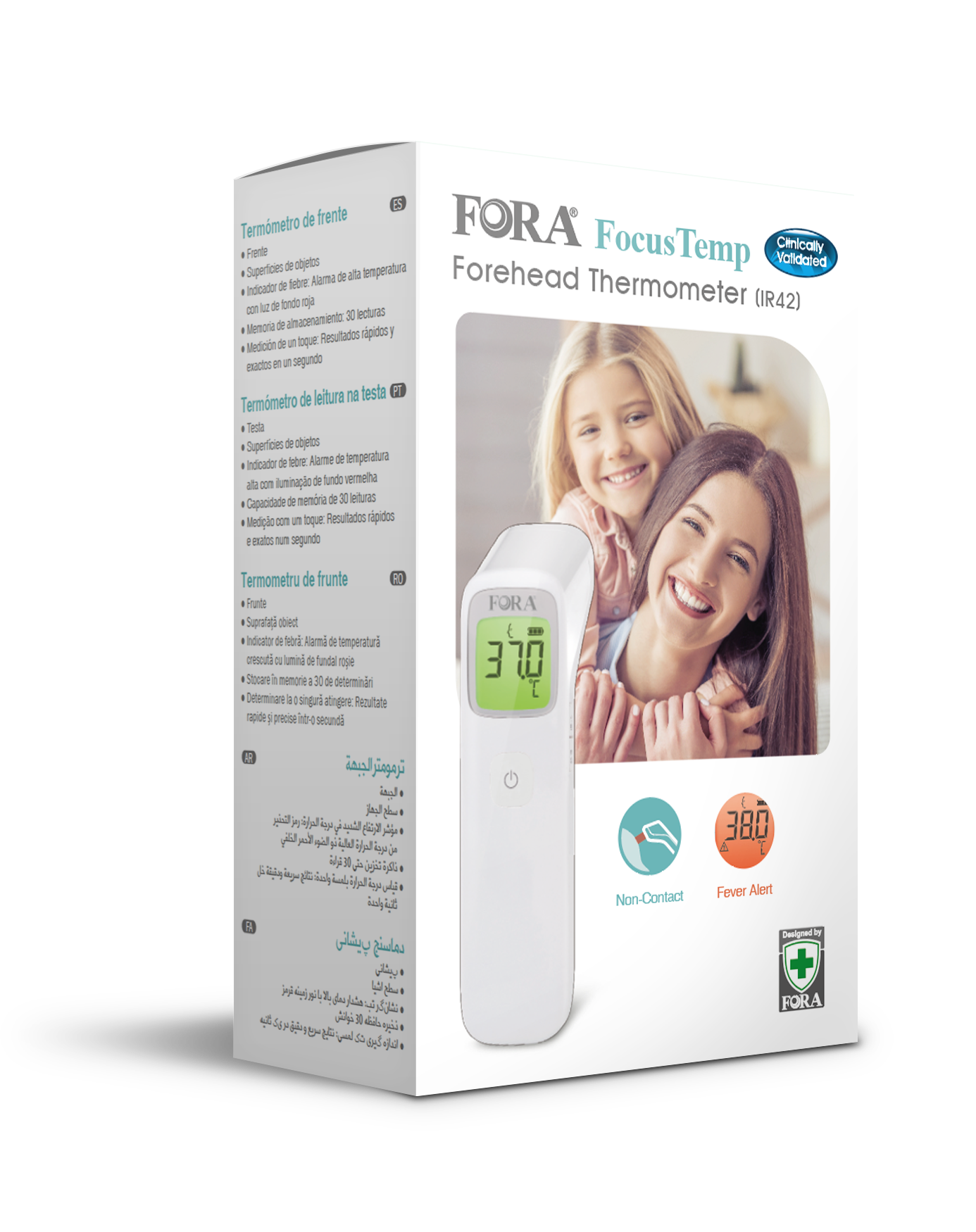 Fora IR42 snertilaus hitamælir