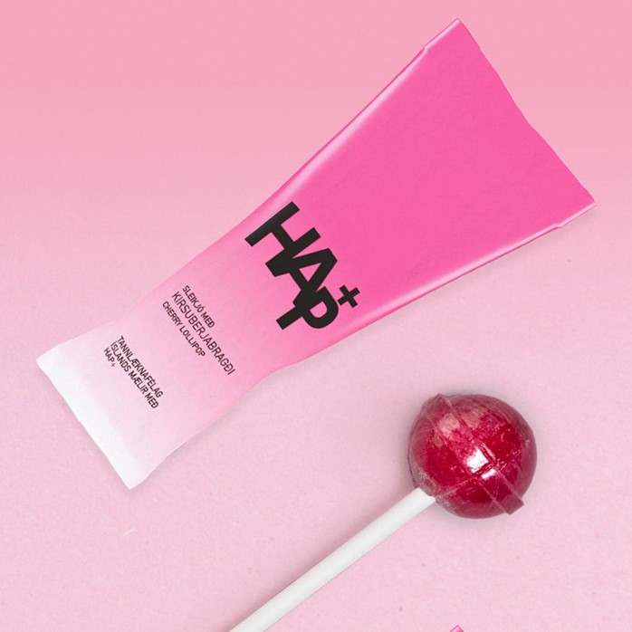 Hap+ sleikjó #Bleika Slaufan (1)