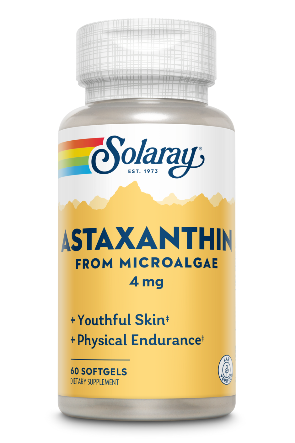 Solaray Astaxanthin 4mg 60 stk.