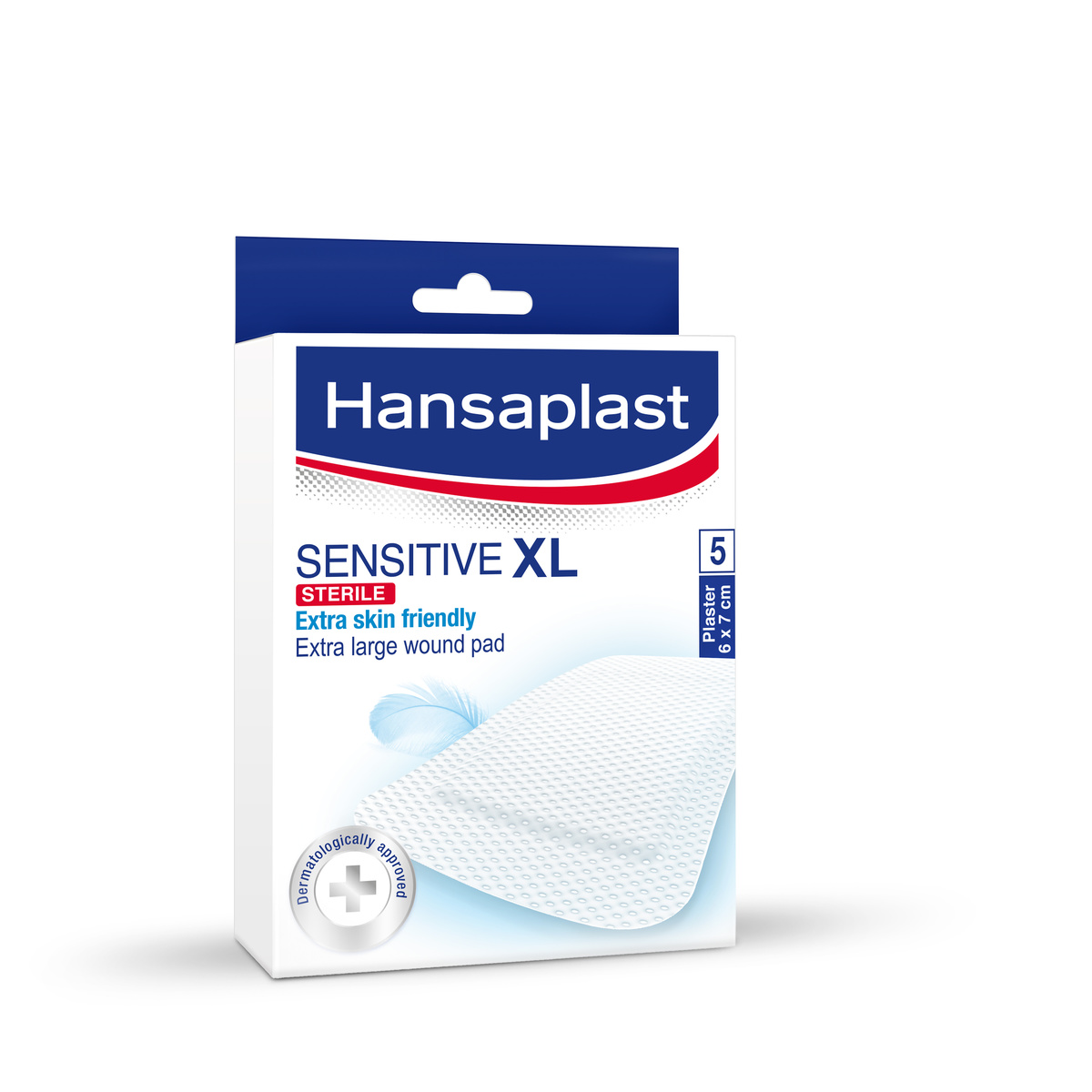 Hansaplast Sensitive XL, 5 stk.