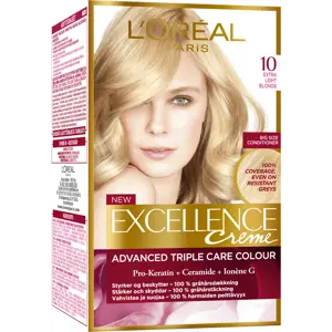 Loreal Excellence hárlitur nr. 10 #Extra light blonde