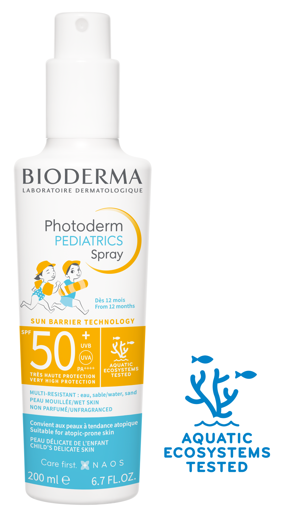 Bioderma PHOTODERM Pediatrics Spray SPF50 200 ml.