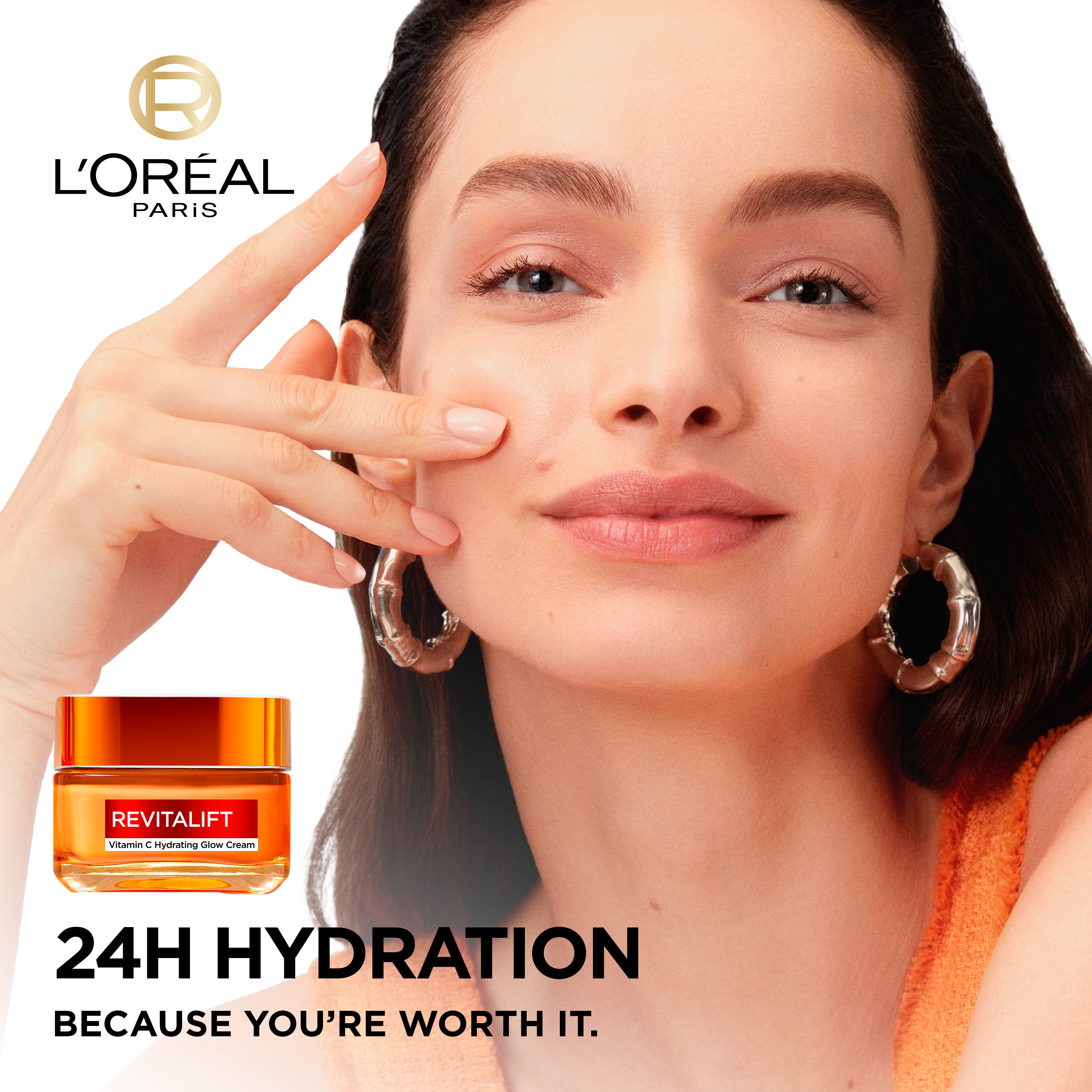 L'Oreal Clinical Vitamin C Hydrating Glow Cream 50 ml. (3)
