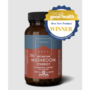 Terranova Mushroom Synergy (Full Spectrum-Fresh Freeze Dried-Organic) 50 hylki