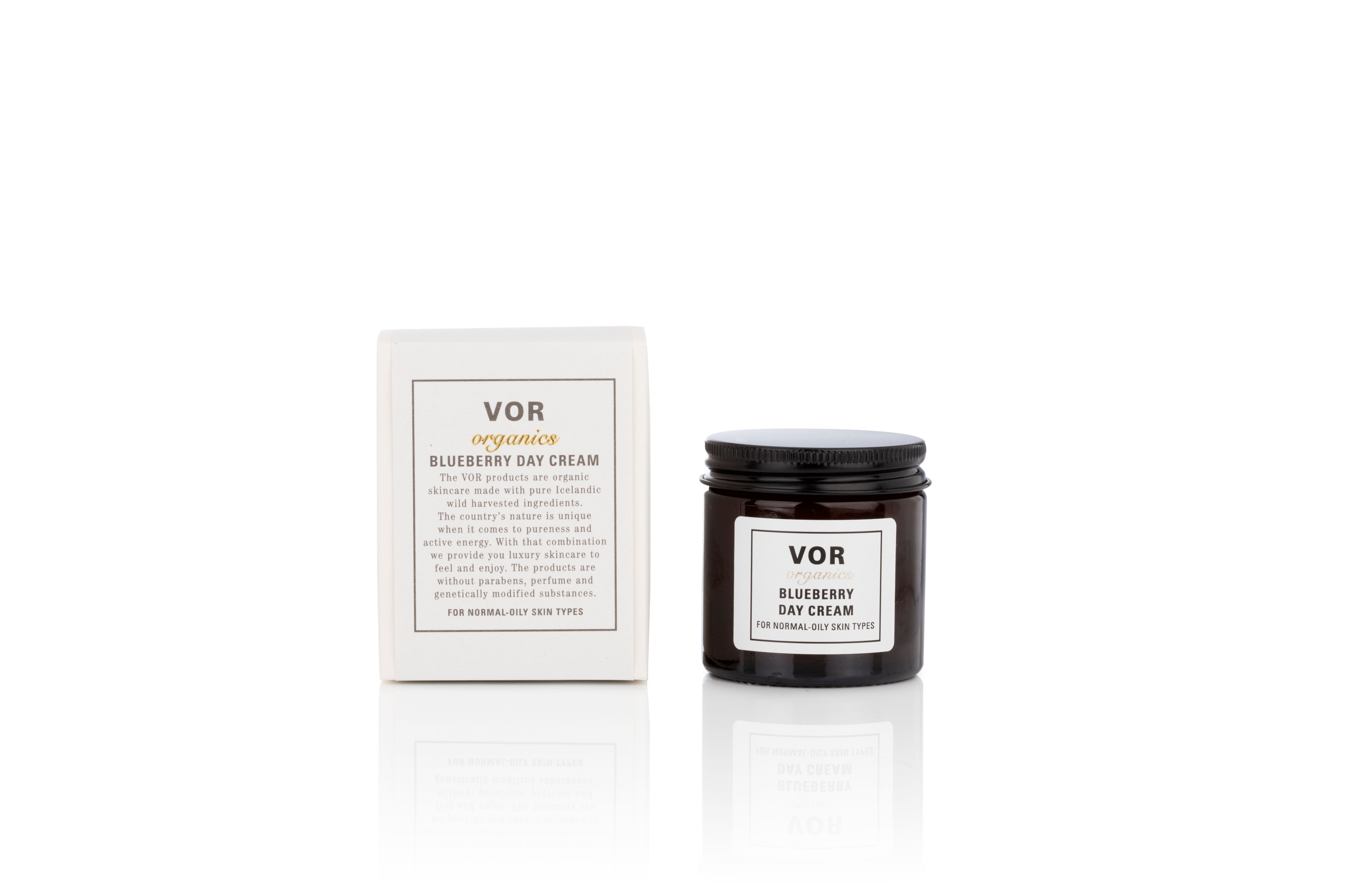 VOR organics Blueberry day cream (normal-oily skin) 60 ml.