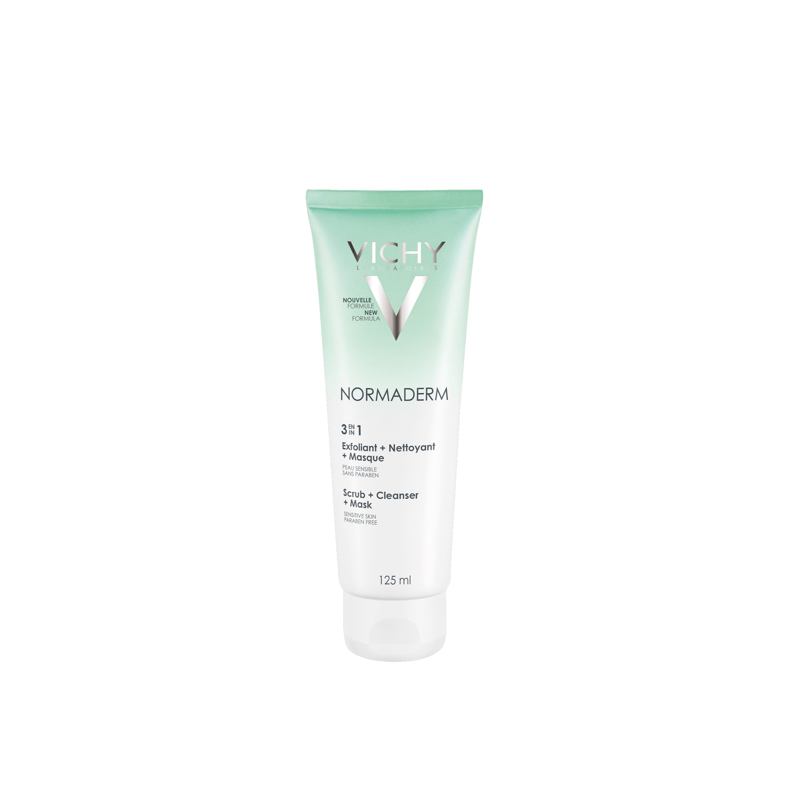 VICHY Normaderm 3in1 Scrub+Cleanser+Mask 125 ml.