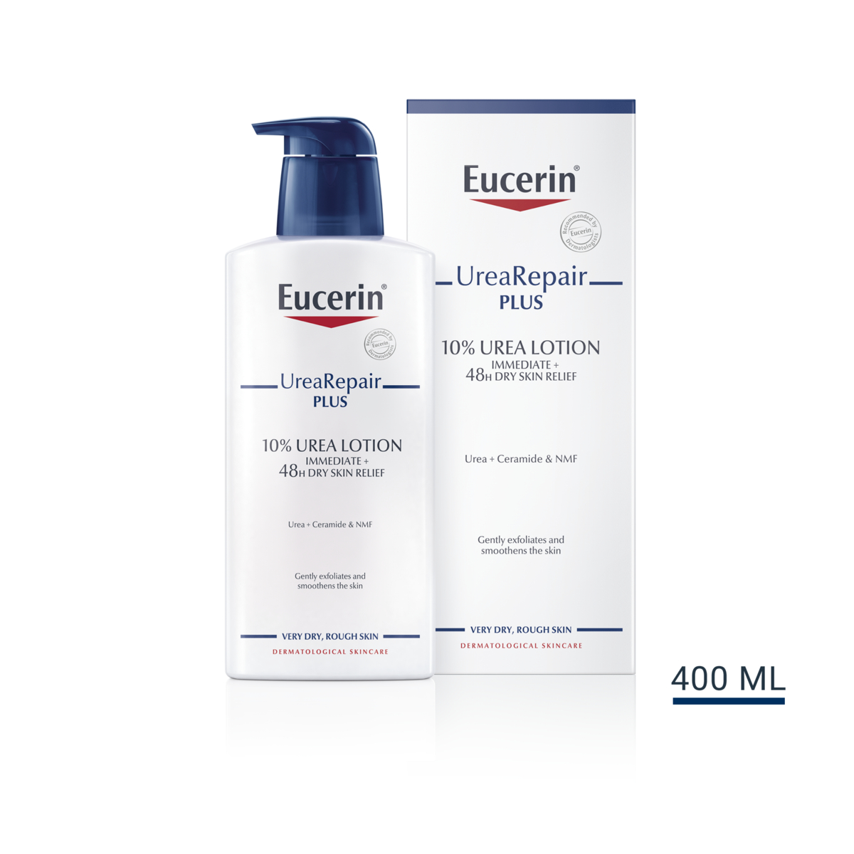 Eucerin UreaRepair Plus Lotion 10% Urea+Ceramide 400 ml. (1)