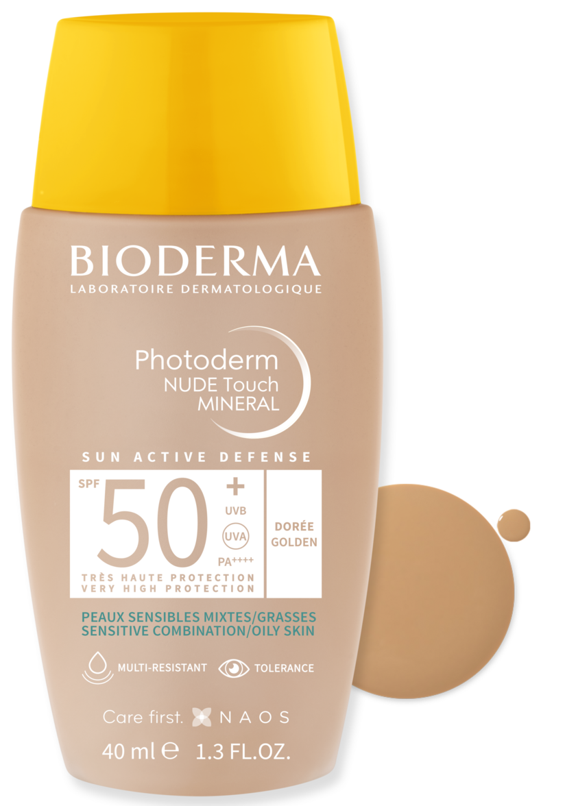 Bioderma PHOTODERM Nude Mineral SPF50 Dore 40 ml.