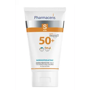Pharmaceris S, Sólarvarnir fyrir andlit og líkama fyrir börn SPF50, 125 ml.