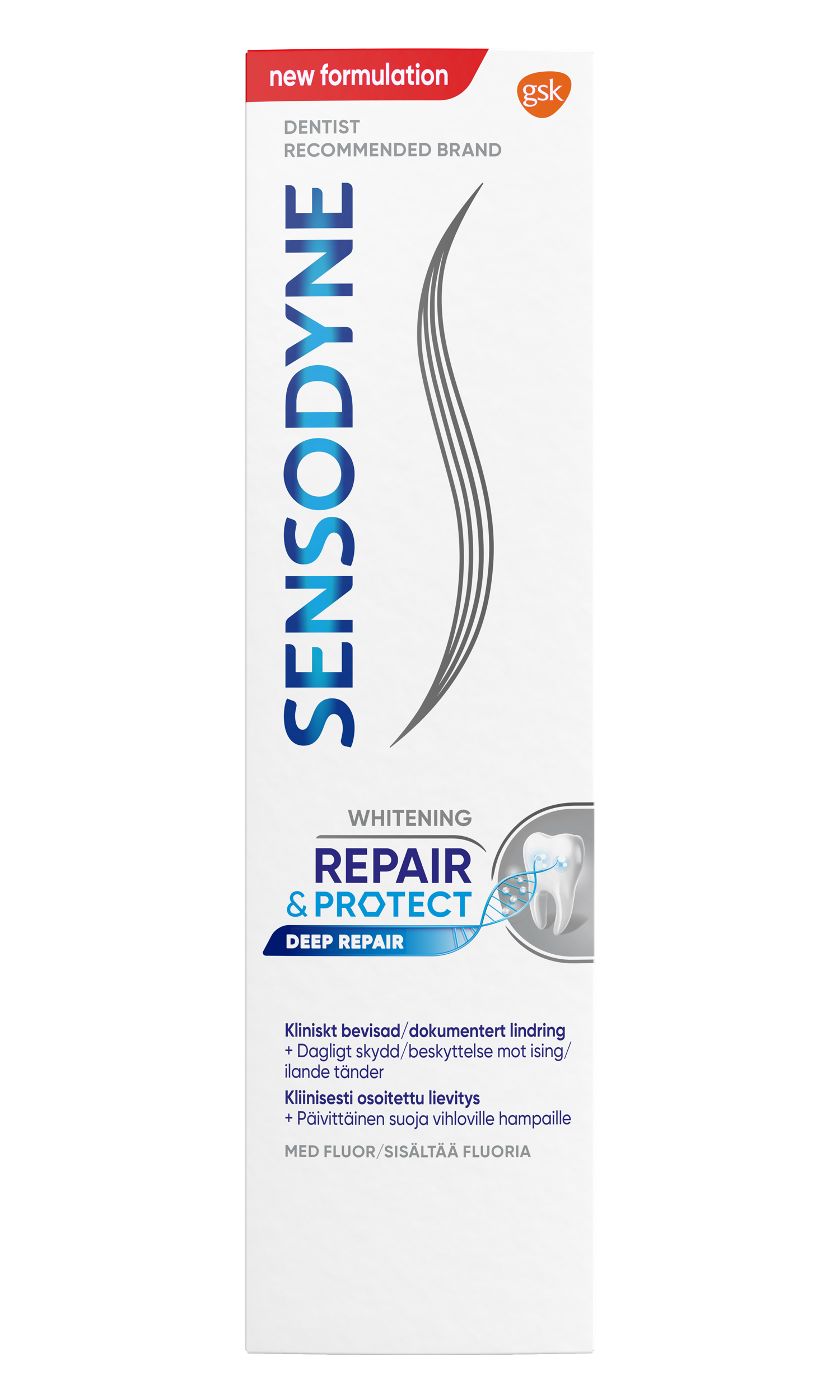 Sensodyne Repair & Protect hvittunartannkrem 75 ml.