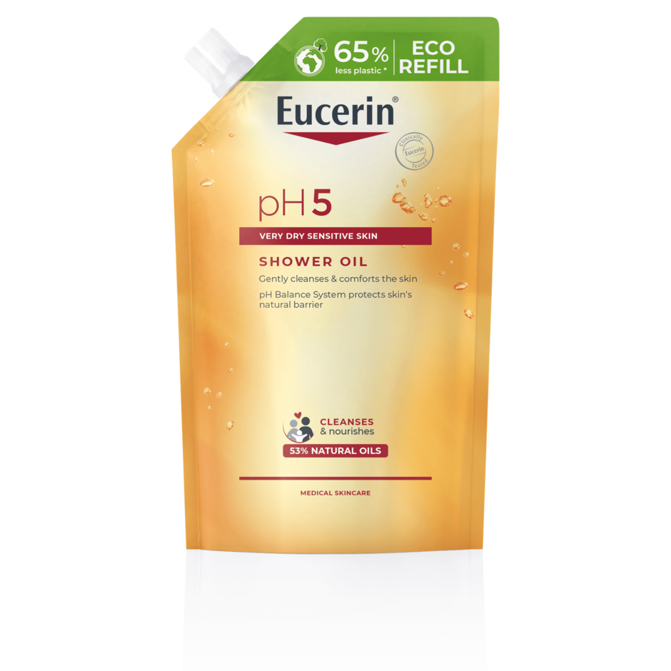 Eucerin pH5 Shower Oil áfylling 400 ml.