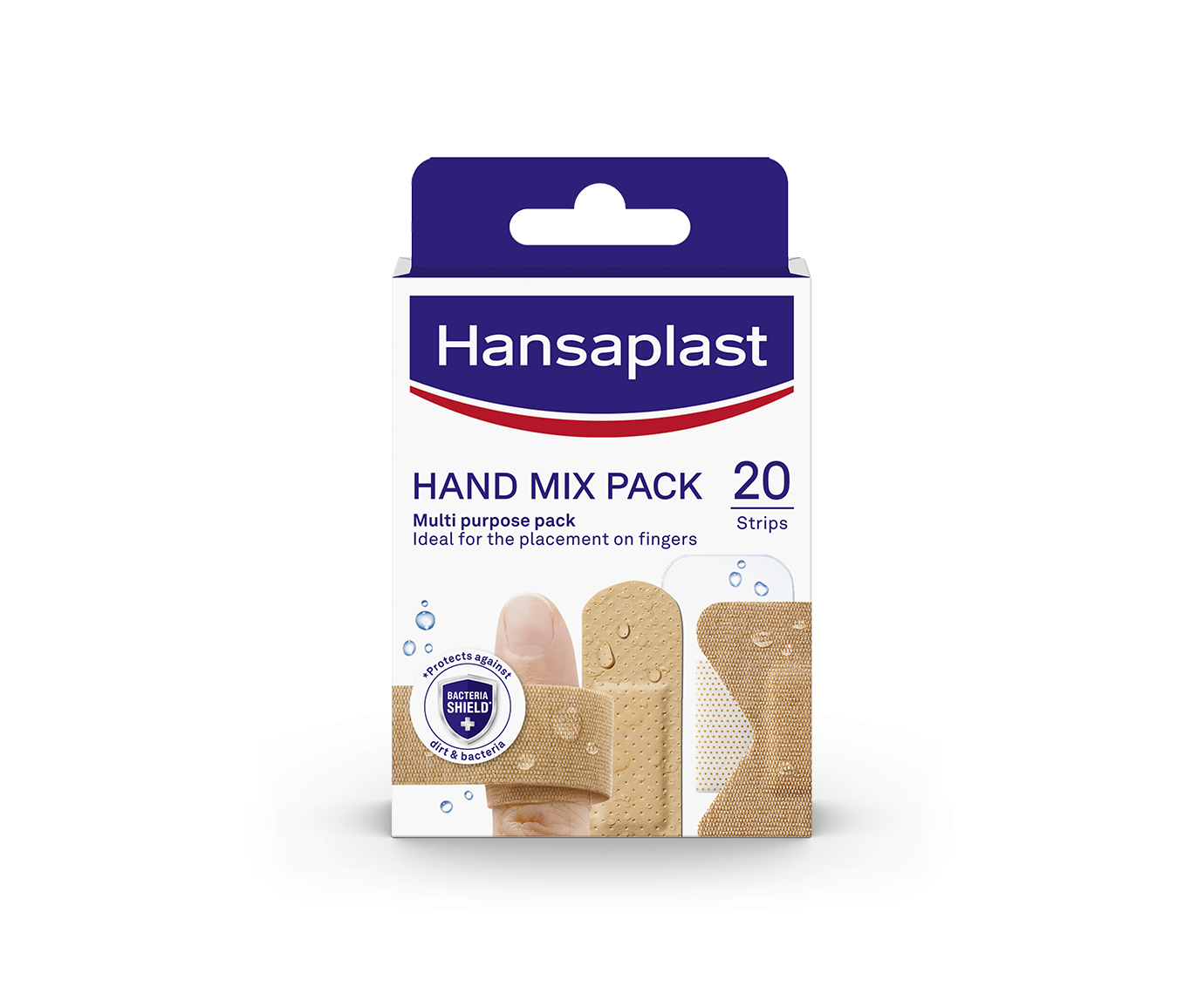 Hansaplast Hand Mix Pack 20 stk.