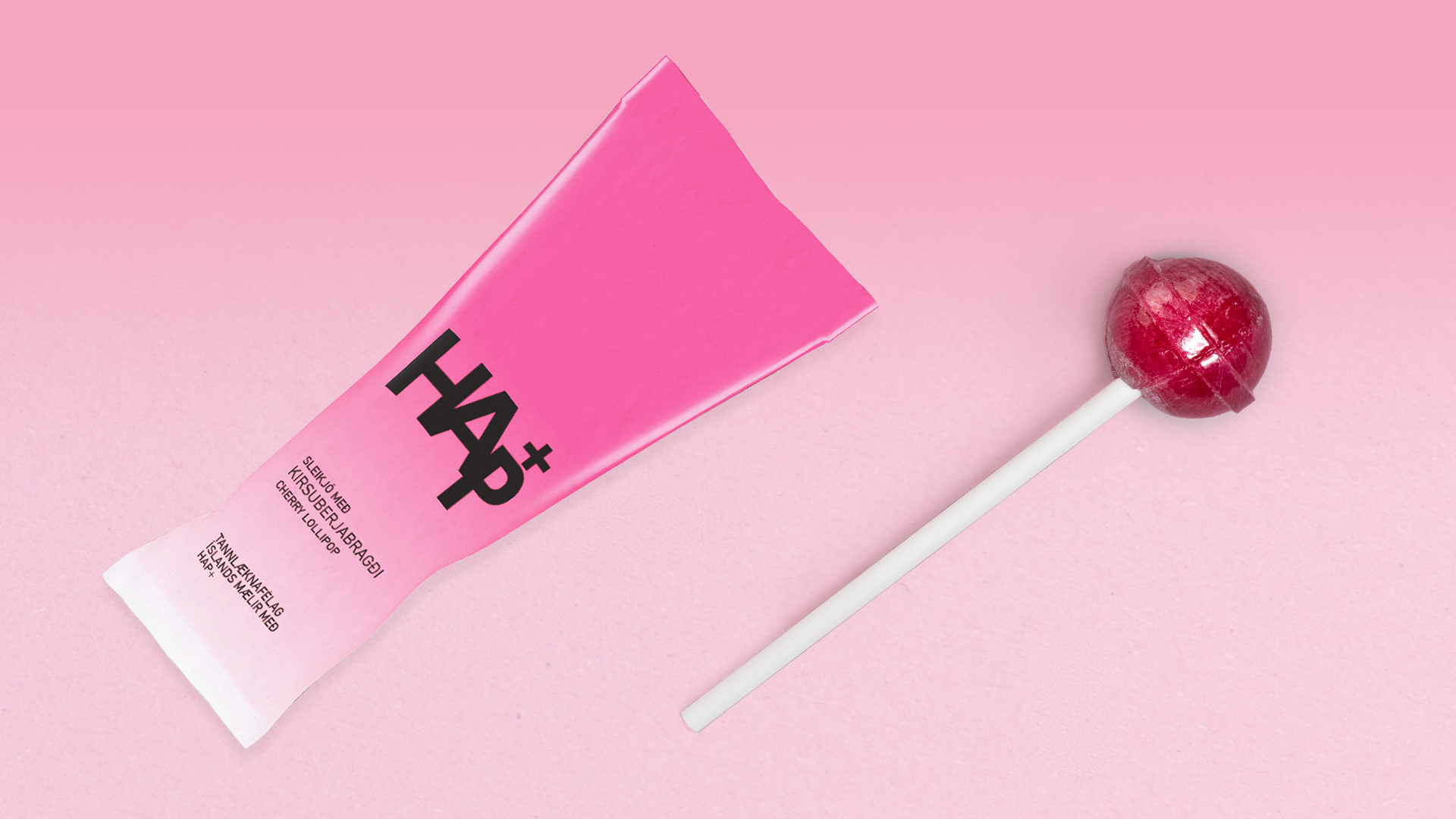 HAp+ kirsuberja sleikjó 6,6 gr. (4)