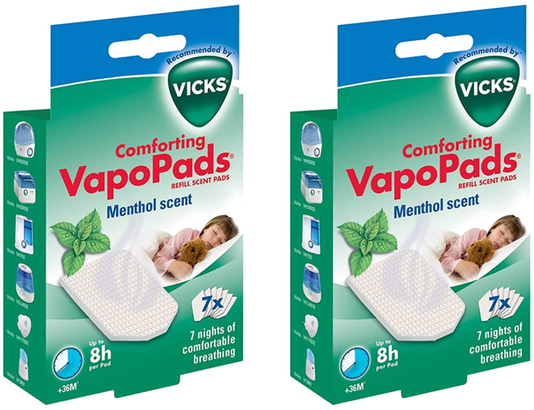 Vicks Vapopads Menthol púðar 7 stk.