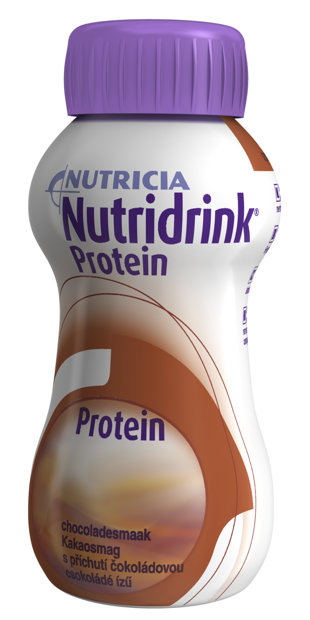 Nutricia Nutridrink Prótein kakóbragð 4 x 200 ml.