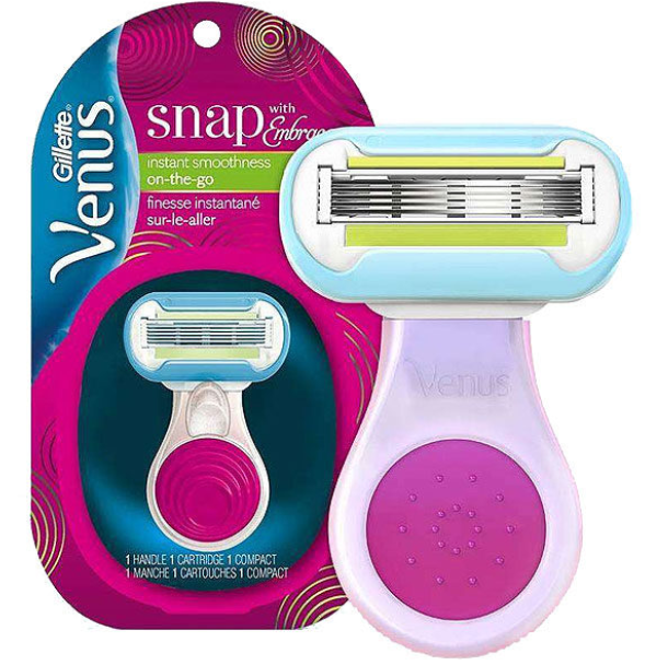 Gillette Venus Embrace SNAP rakvél í ferðaboxi