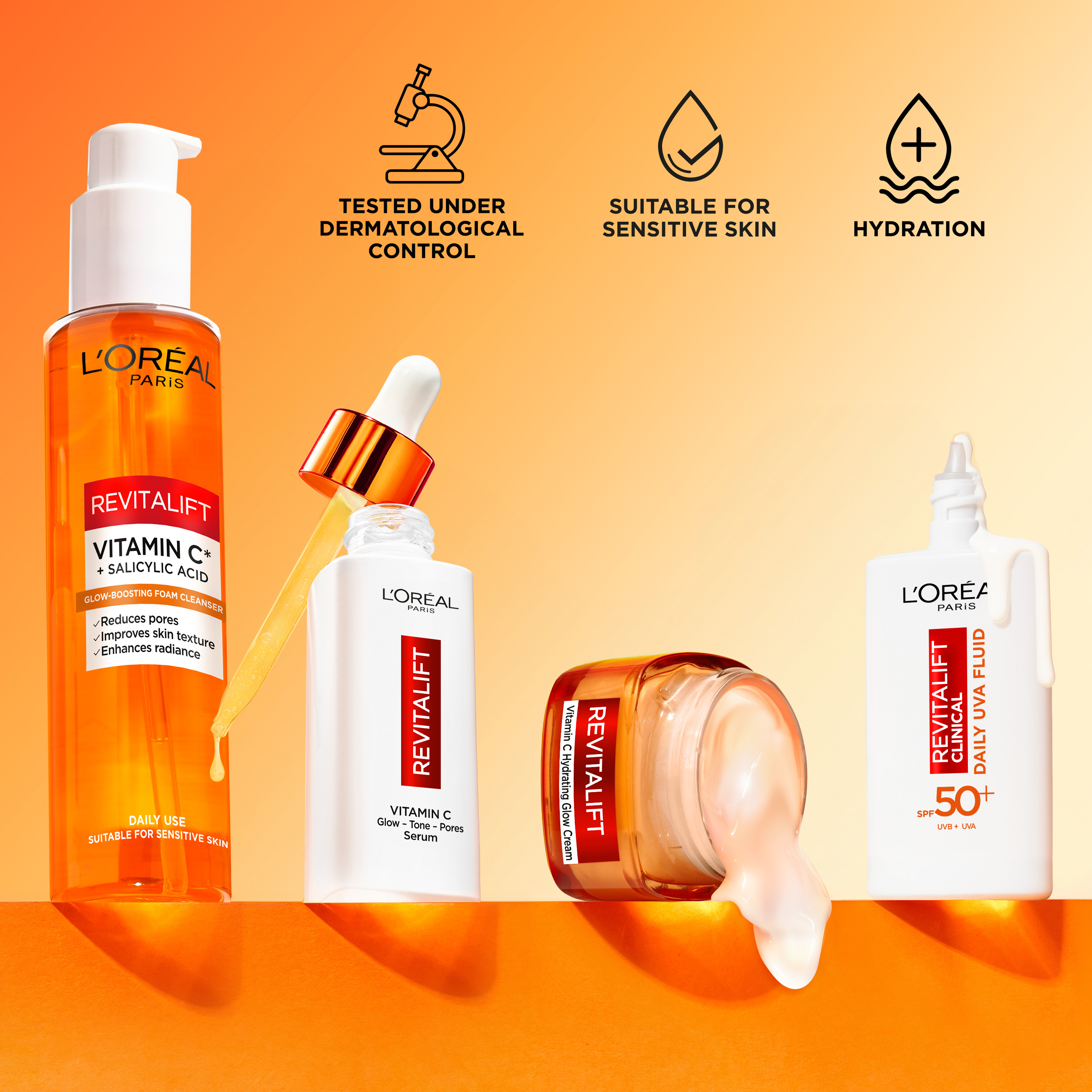 L'Oreal Clinical Vitamin C Hydrating Glow Cream 50 ml. (5)