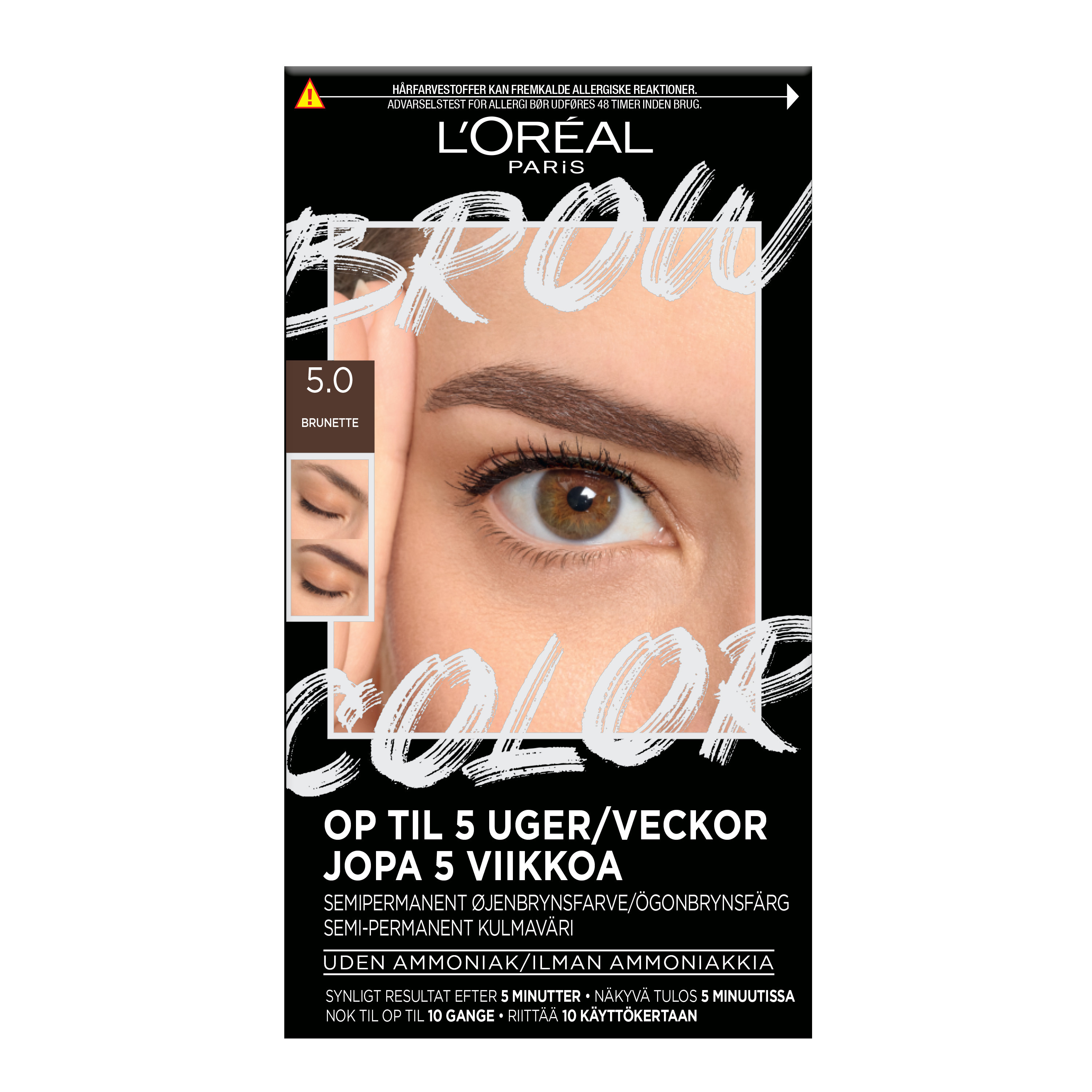 L'Oreal Brow Color Kit #5.0 Brunette