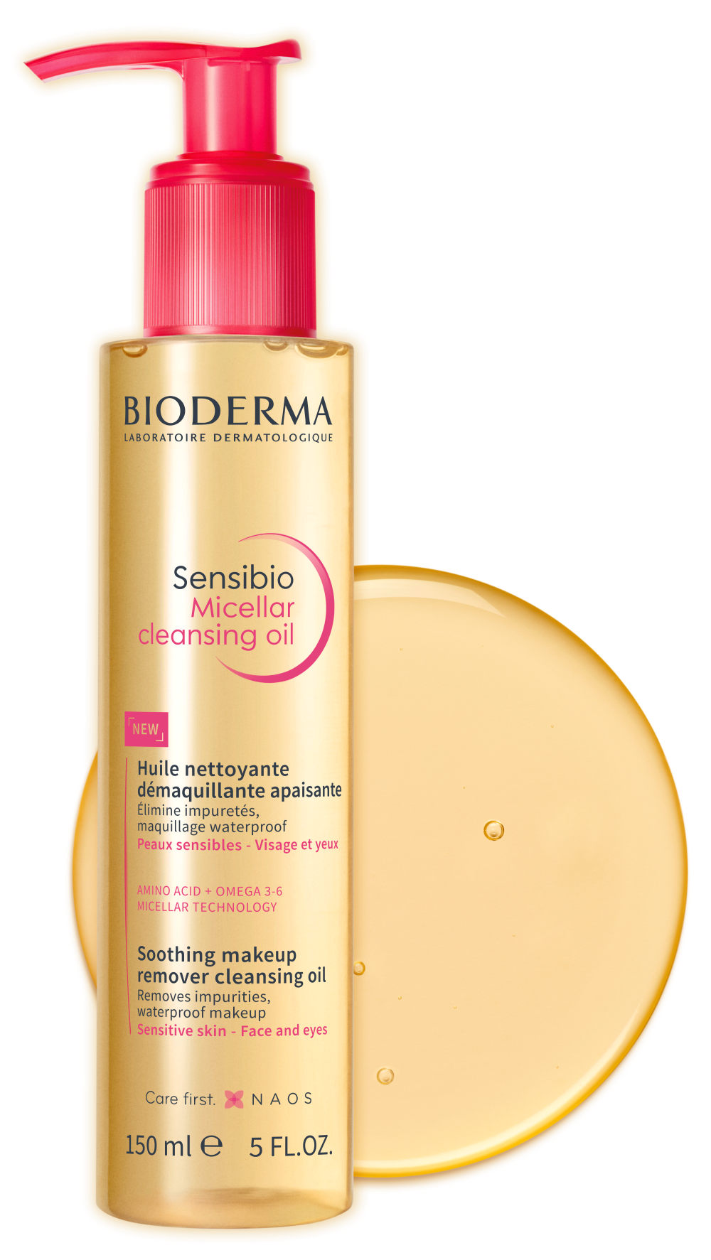 Bioderma SENSIBIO Michellar Cleansing Oil 150 ml.