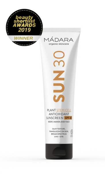 Mádara Plant Stem Cell Antioxidal Sólarvarnir SPF30 100 ml.