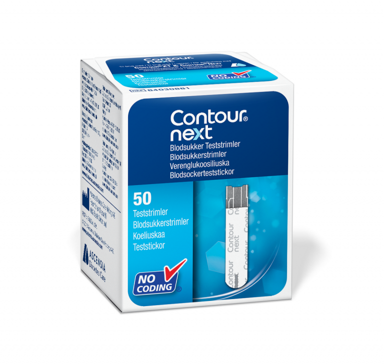 Bayer Contour Next blóðsykursstrimlar 50 stk.