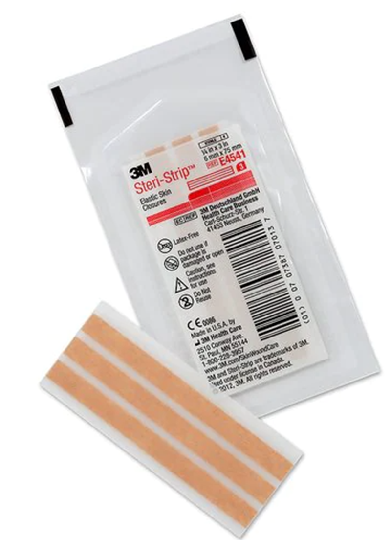 3M Steri-strip plástur brúnn stærð 6x75mm