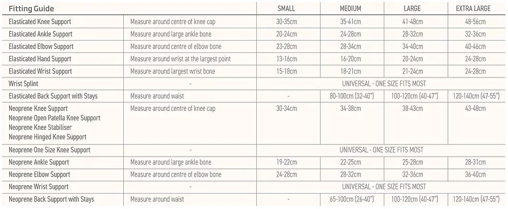 Protek Neoprene Ankle Support #Medium (22-25 cm) (1)