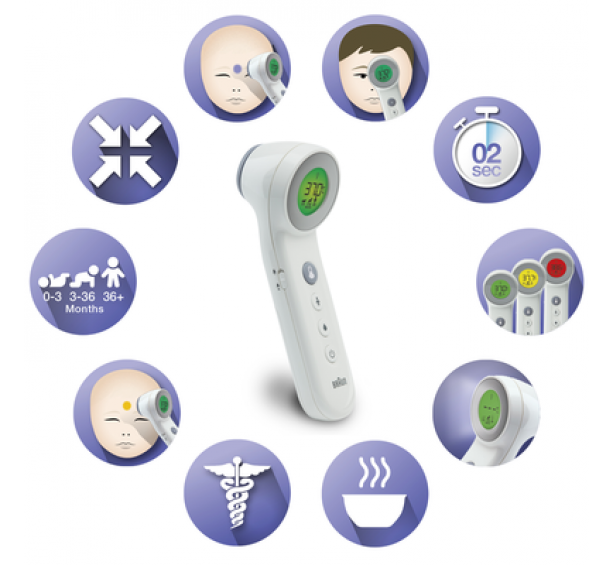 Braun ennishitamælir BNT-400 (2)