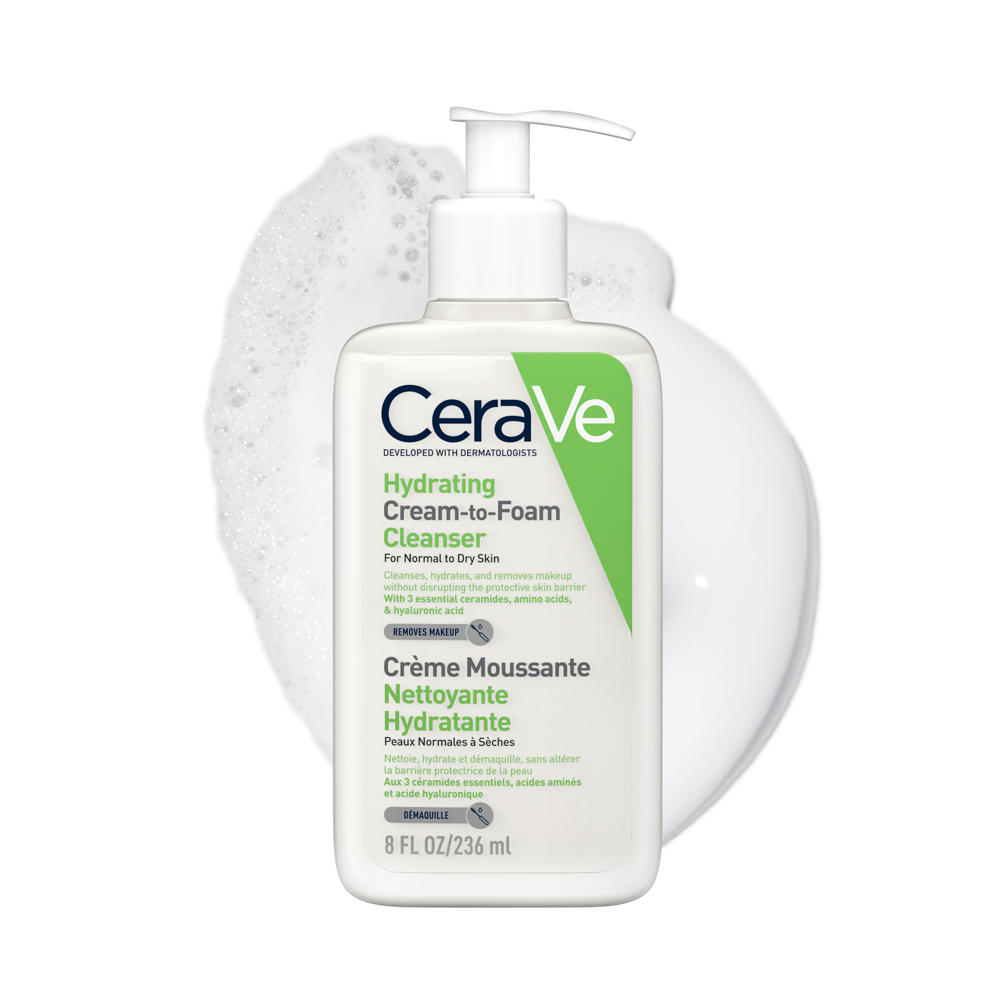 CeraVe Cream to Foam Cleanser 236 ml. (1)