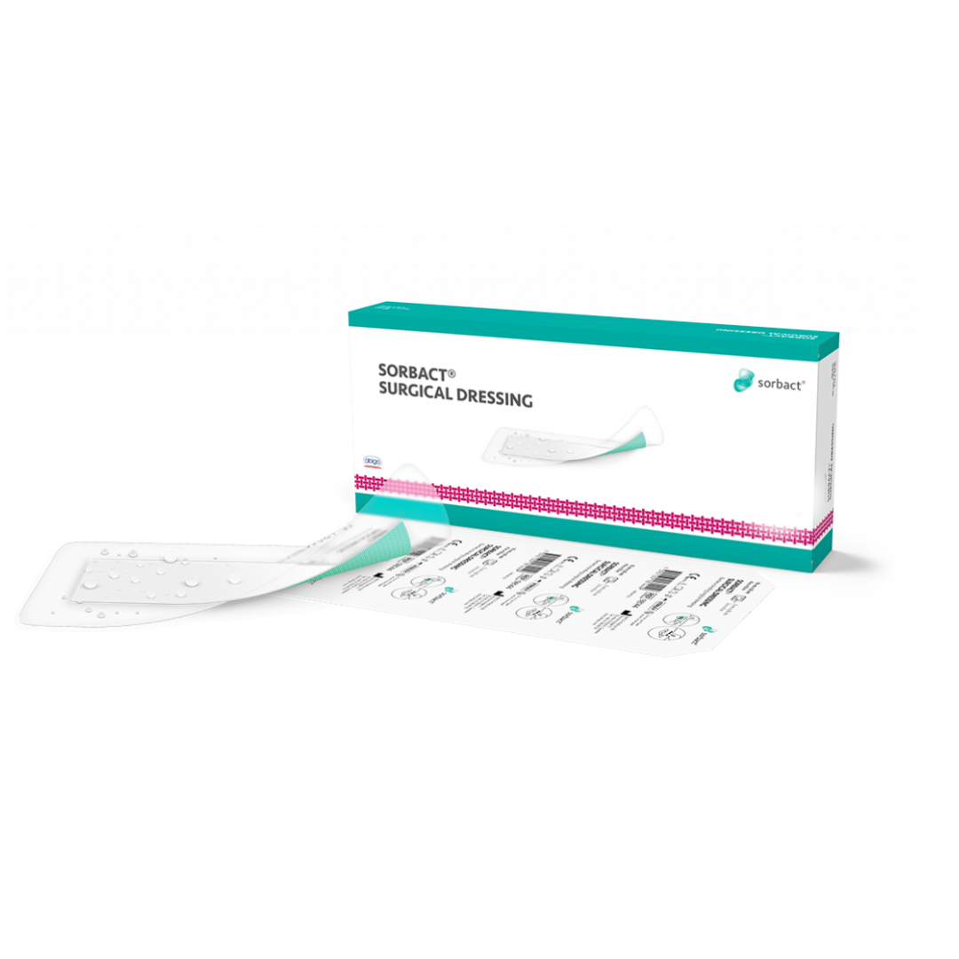 Sorbact Surgical umbúðir 5x7,2 cm., 1 stk.