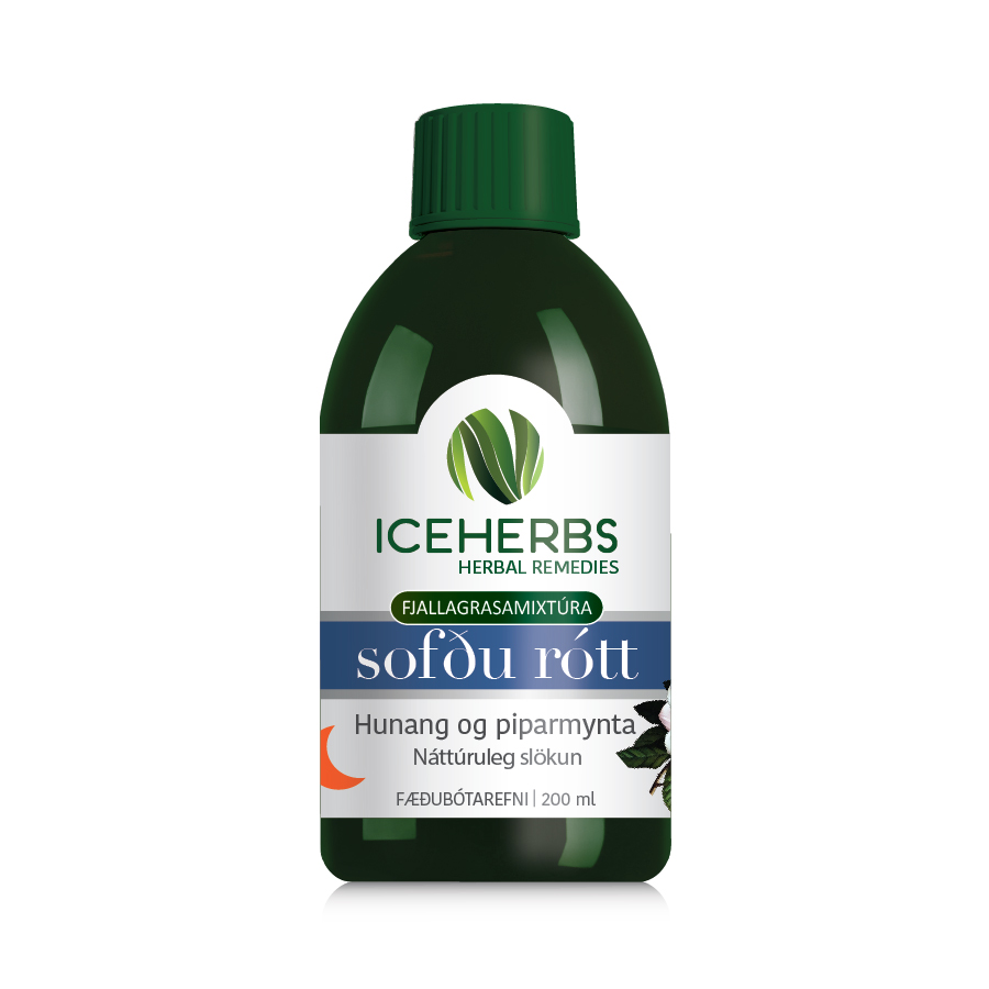 Iceherbs Sofðu rótt mixtúra 200 ml.