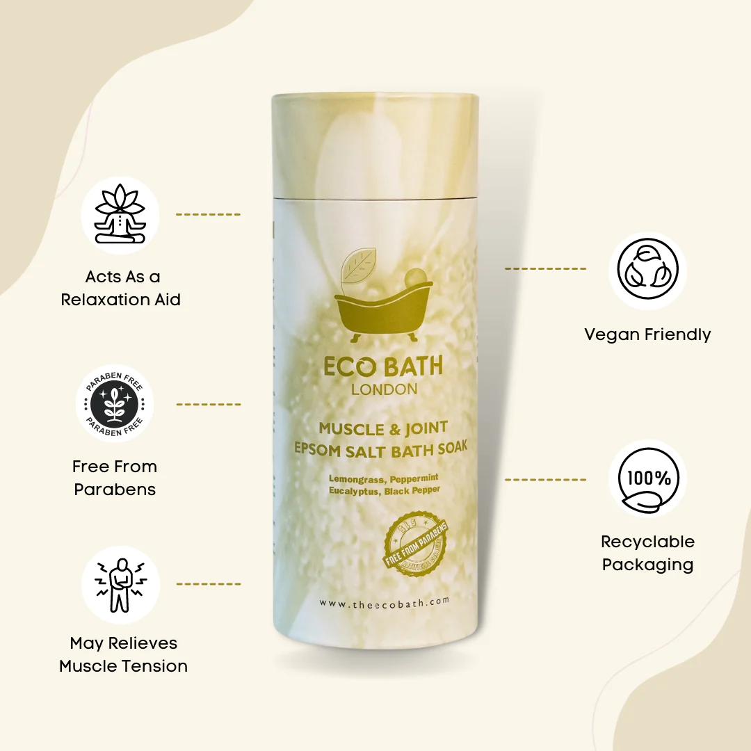 The Eco Bath Muscle & Joint Epsom salt 1kg. (1)
