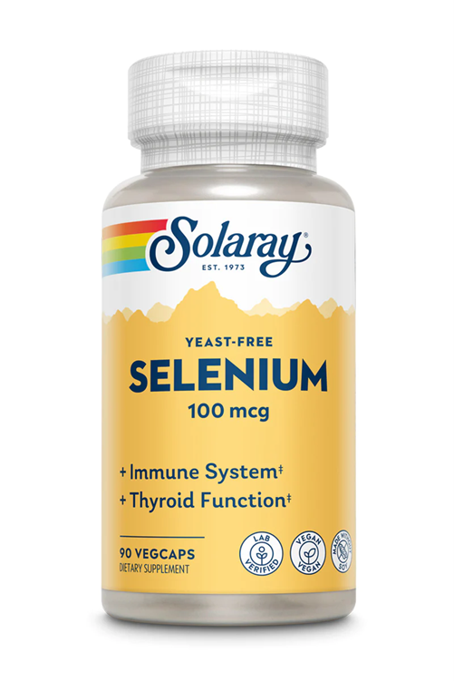 Solaray Selenium 100 mcg, 100 hylki