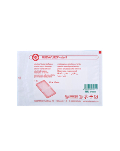 Rudavlies steril grisjuplástur 15x10cm, 1 stk.