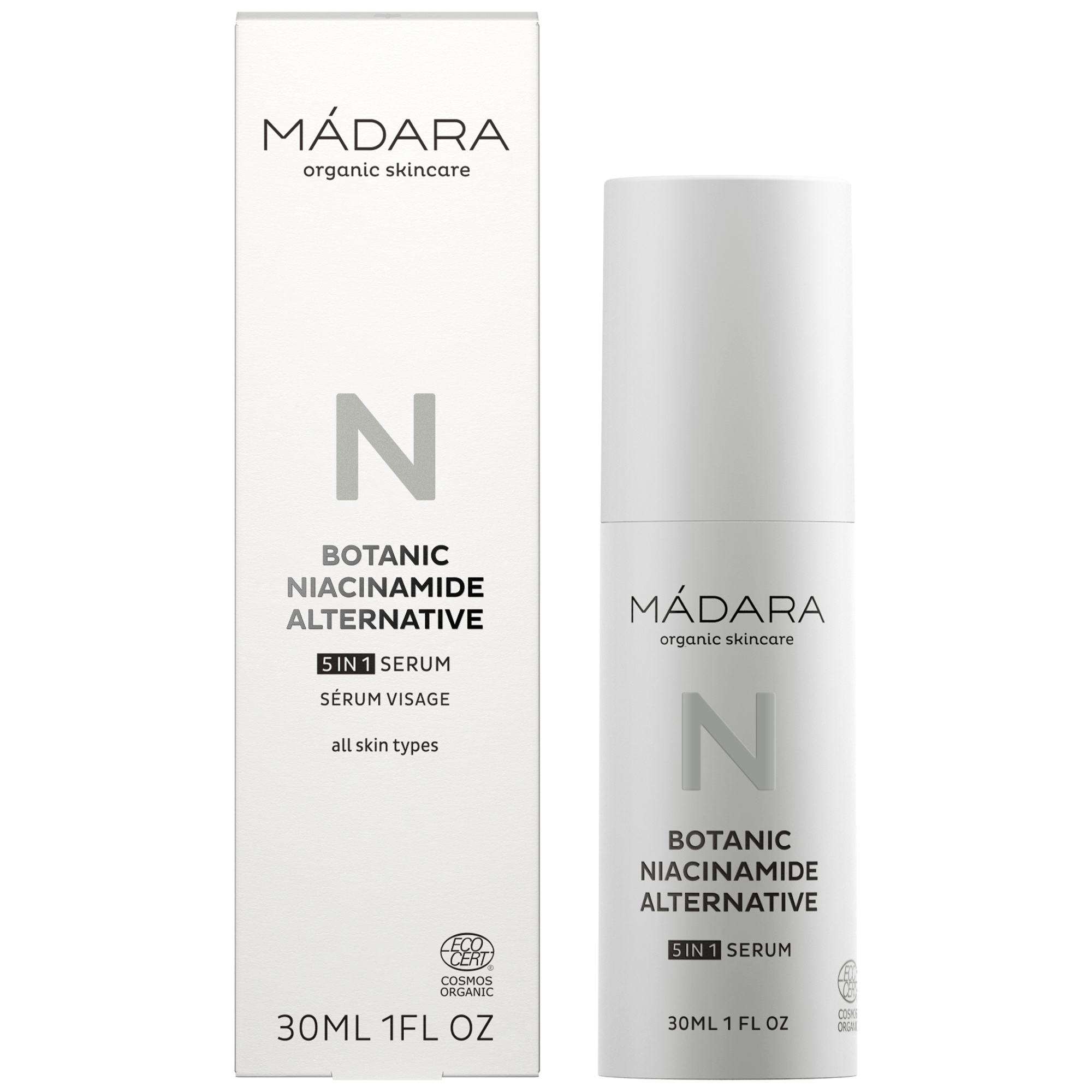 Mádara Botanic Niacinamide Alternative Serum 30 ml.