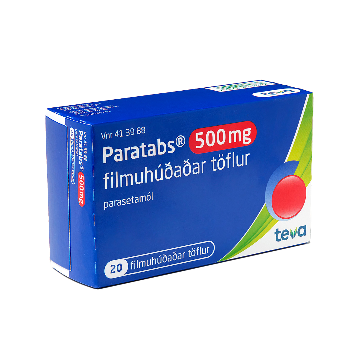 413988 Paratabs 500Mg 20T