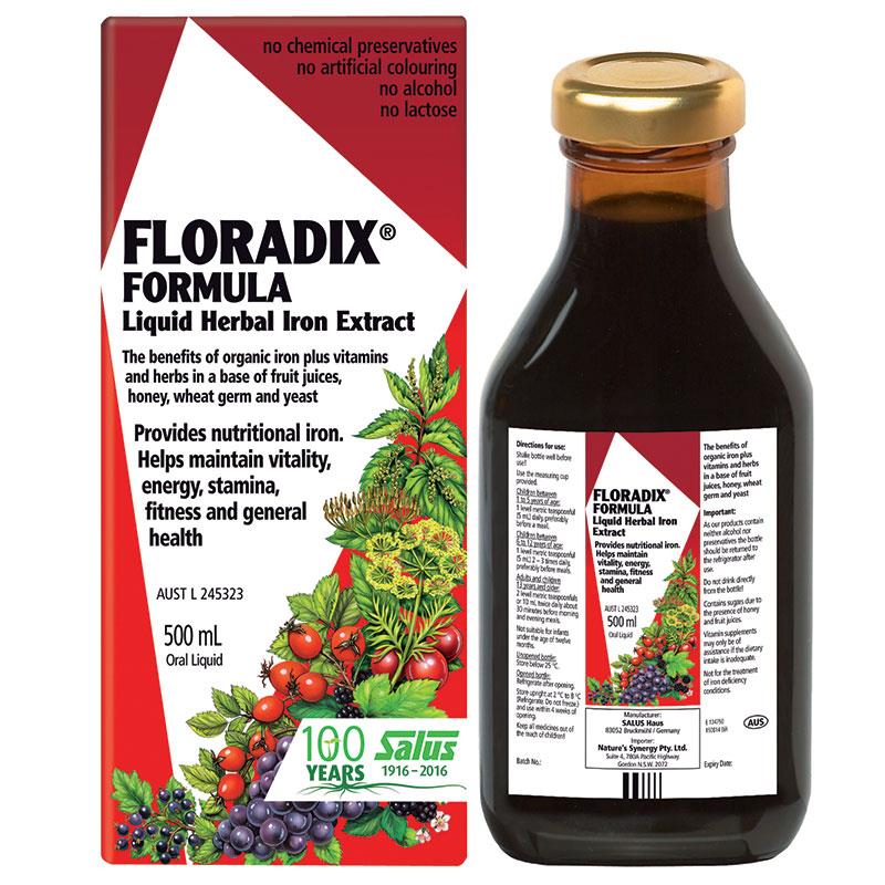 Salus Floradix jurtajárn 500 ml.