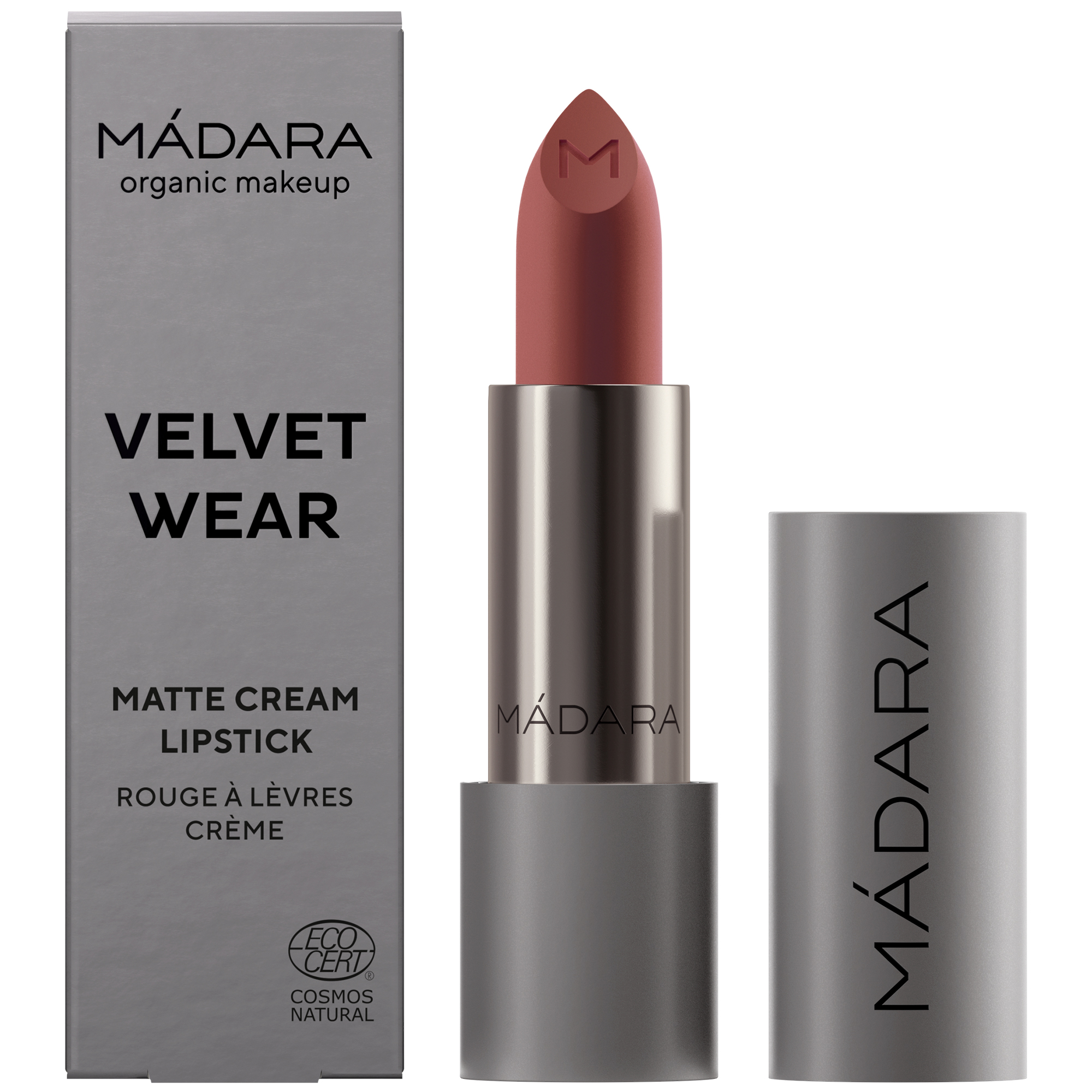 Mádara Velvet Wear Matte Lipstick #32 Warm Nude (1)
