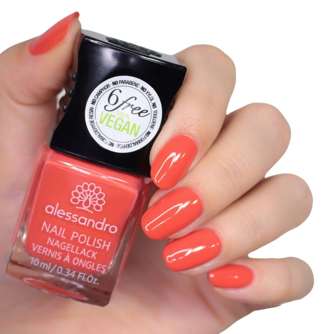 Alessandro naglalakk 5 ml. #Orange Red (1)
