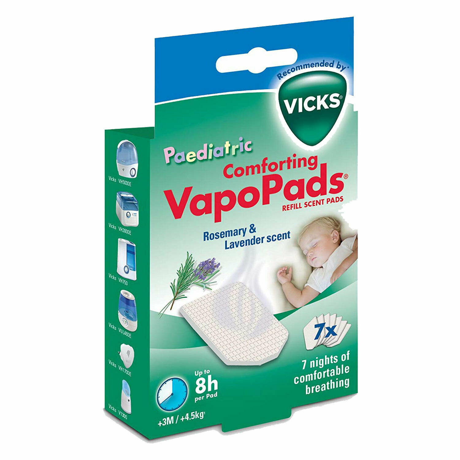 Vicks Vapopads Rosmary & Lavendel 7 stk.