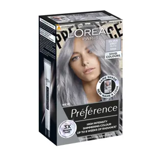 L'Oreal Preference Vivid Colors hárlitur #10.112 SilverGrey