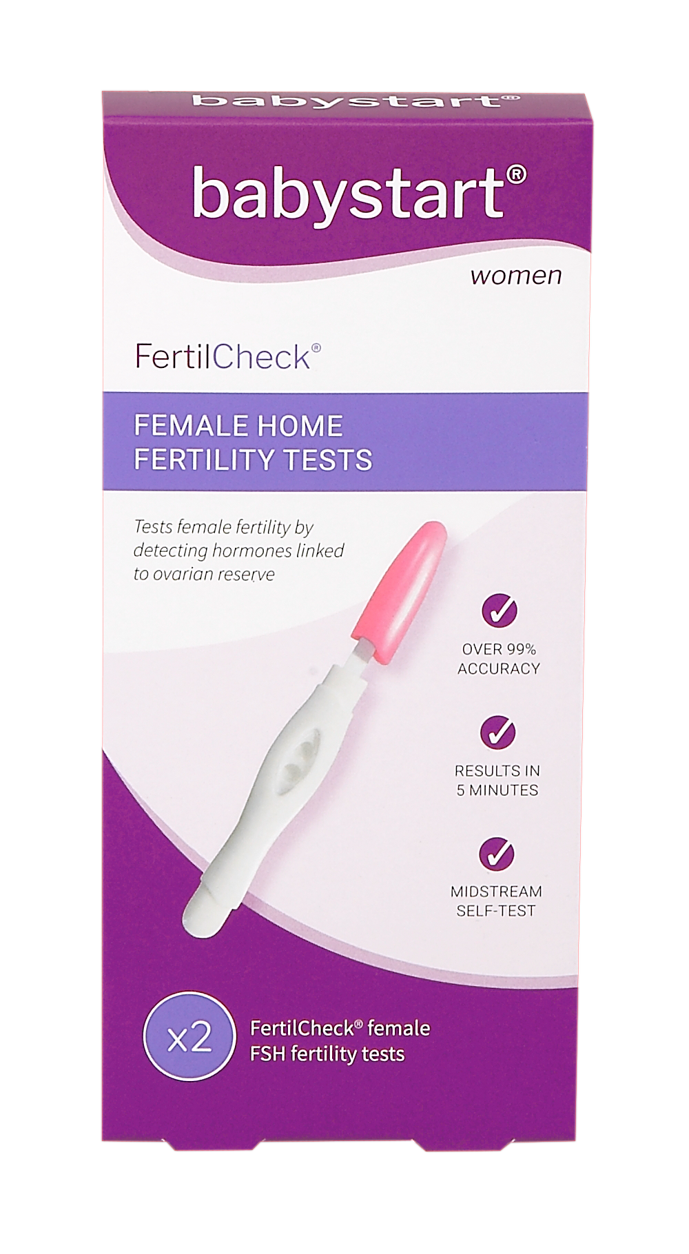 Babystart FertilCheck frjósemispróf 2 stk.